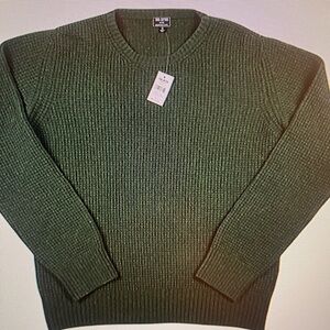 Todd Snyder Olive Green Crewneck Sweater